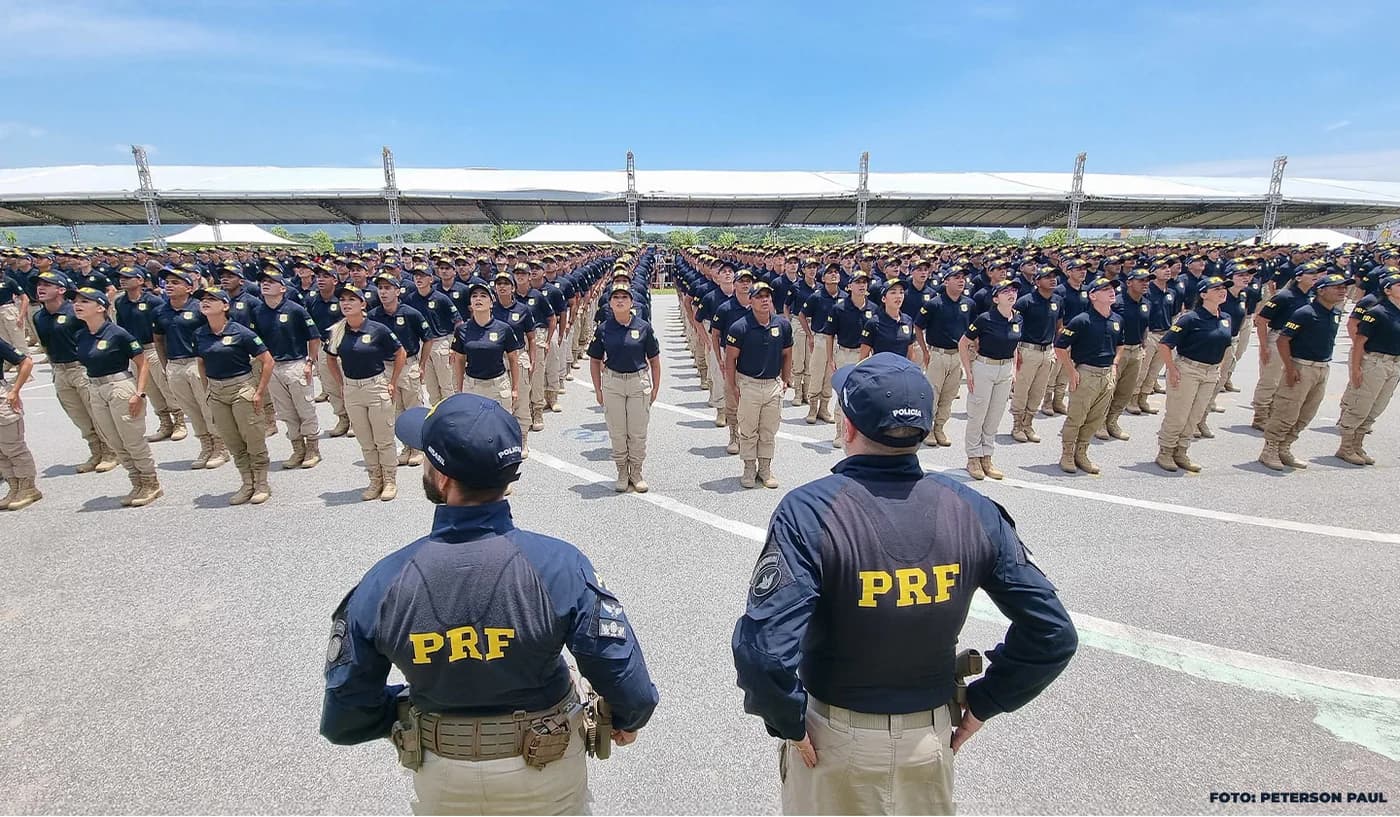 Formação de policiais rodoviários federais